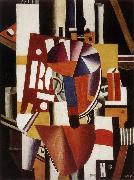 Fernard Leger Pressman oil on canvas